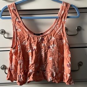 Forever 21 flowy crop top